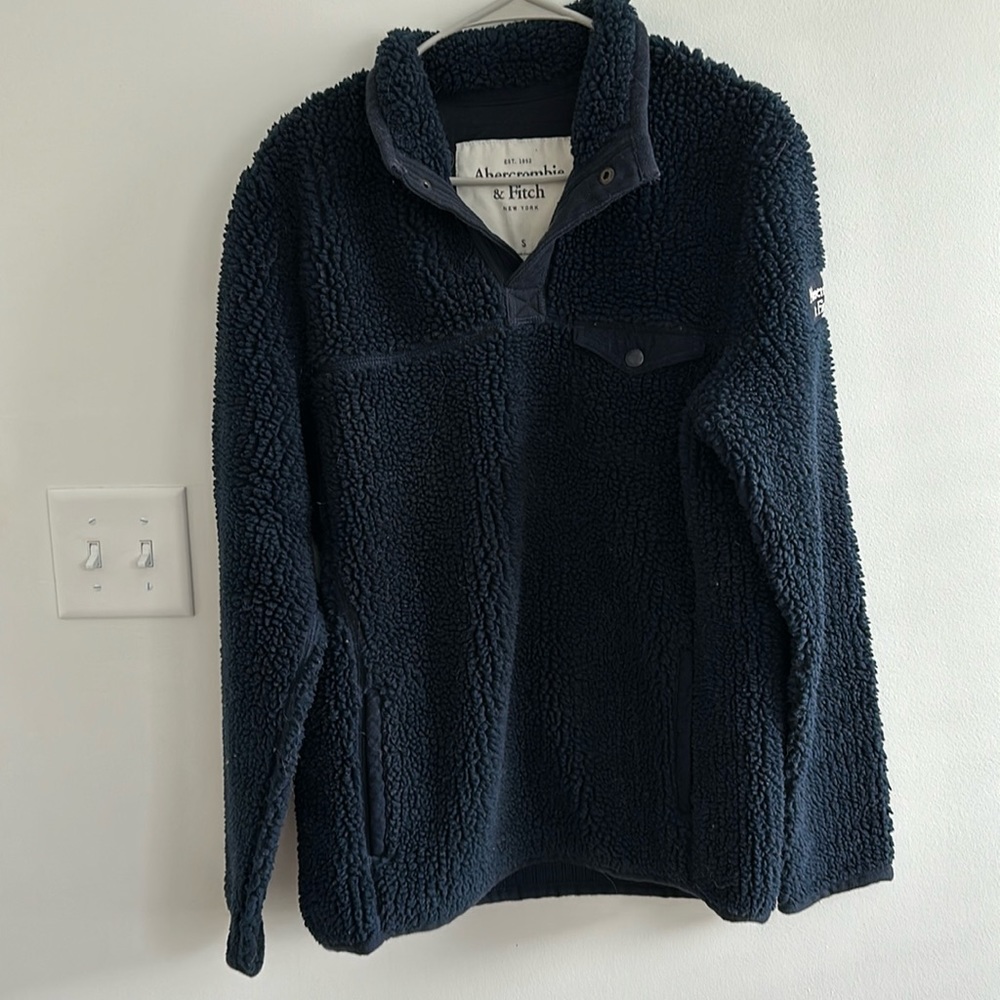 Abercrombie & Fitch Sherpa Pullover